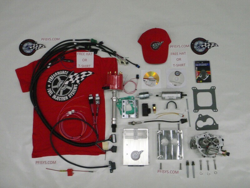 TBI Fuel Injection Kit Stock Chevy 4.3L MARINE APPLICATION