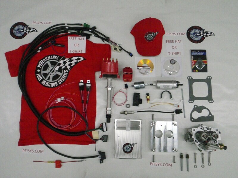 Complete TBI Conversion Kit for 292 CI 6 Cylinder