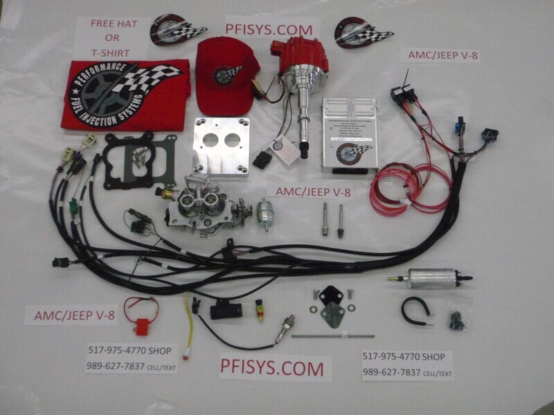 Complete TBI Conversion Kit for 401 CI