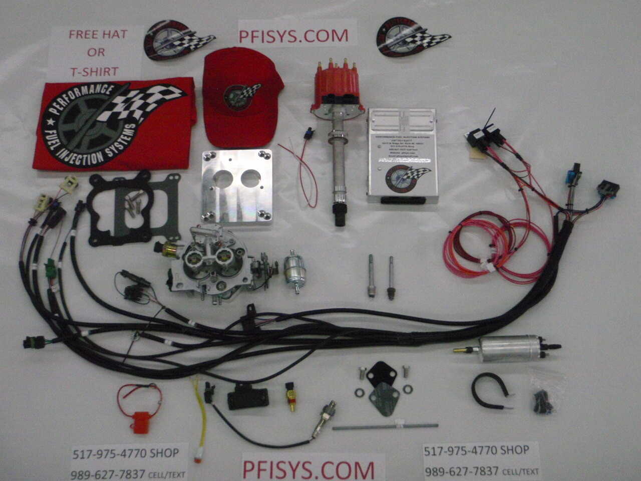 Complete TBI Conversion Kit for 502 CI