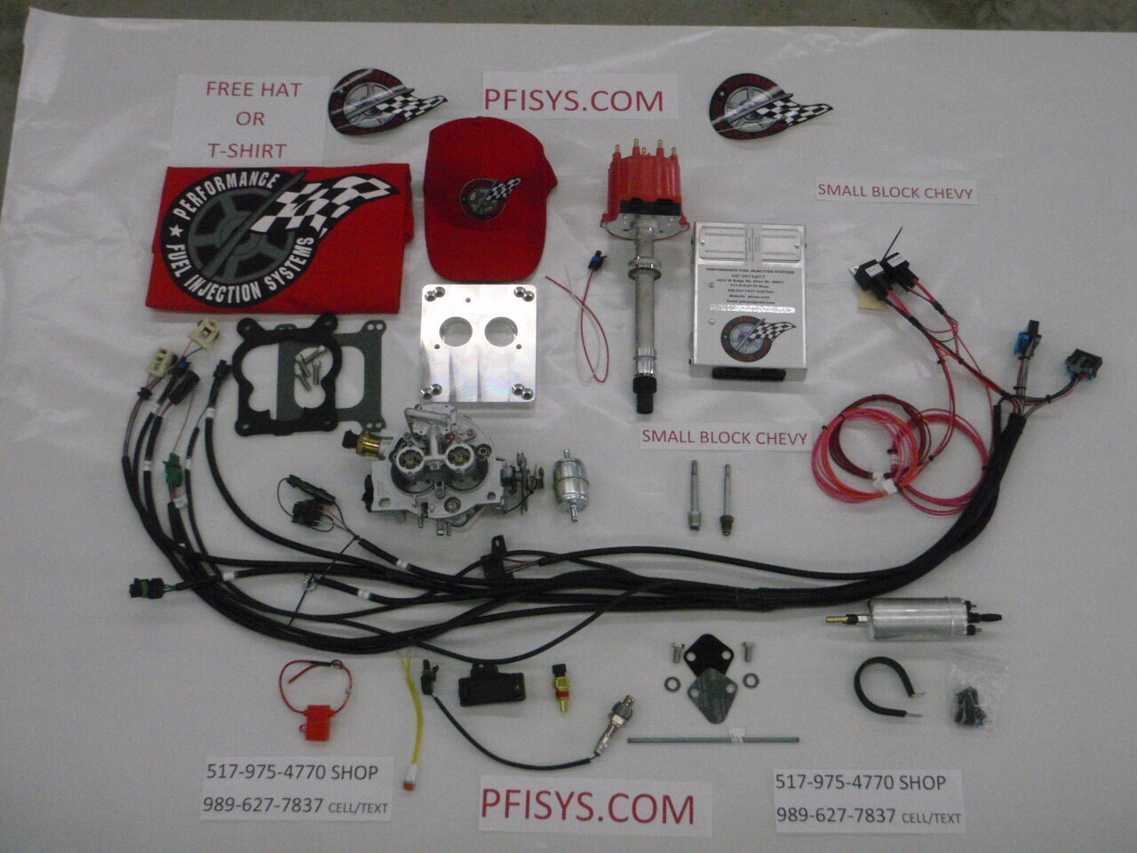 Complete TBI Conversion Kit for Chevy 383 CI