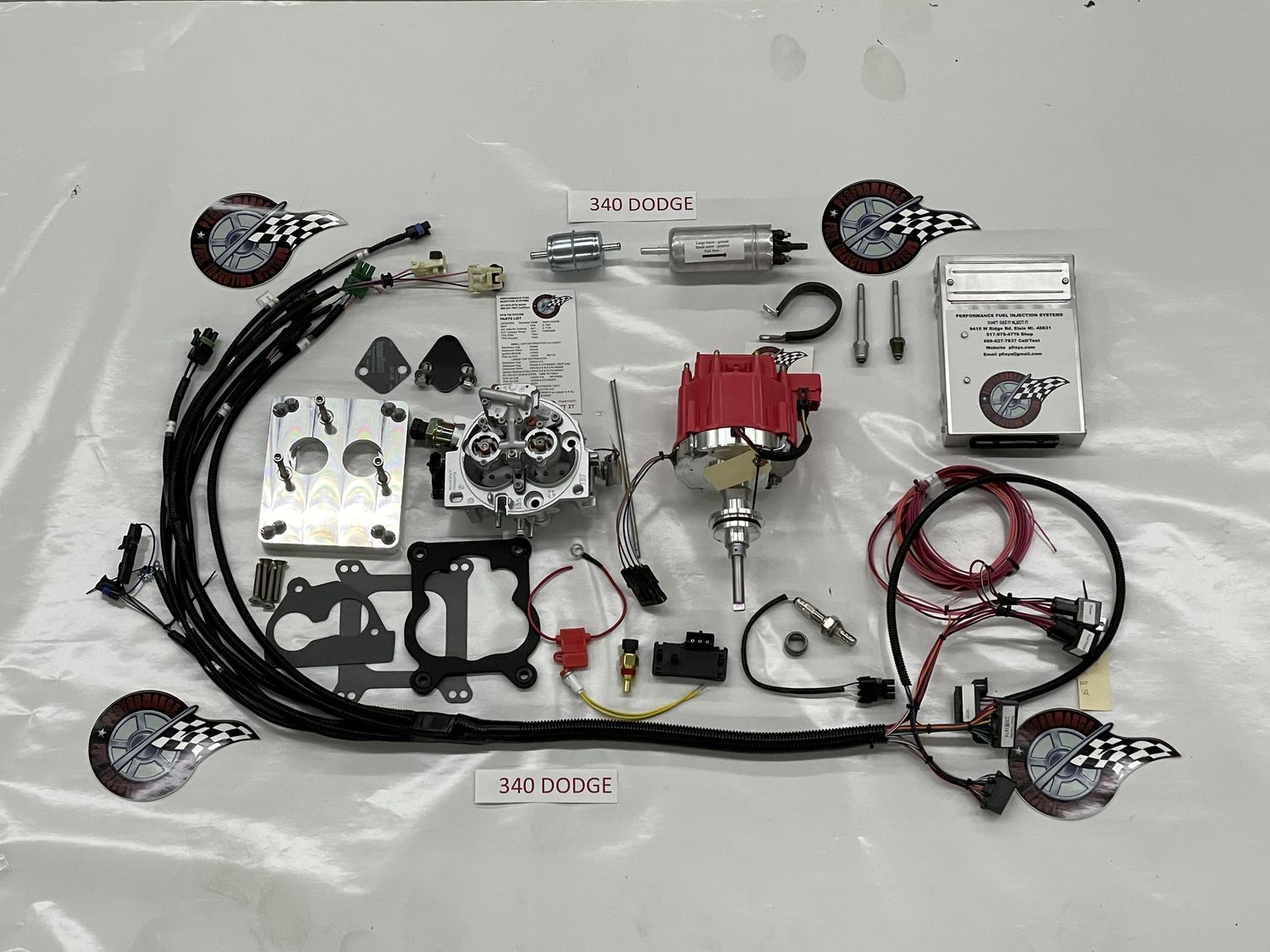 Complete TBI Conversion Kit for 340 CI Dodge