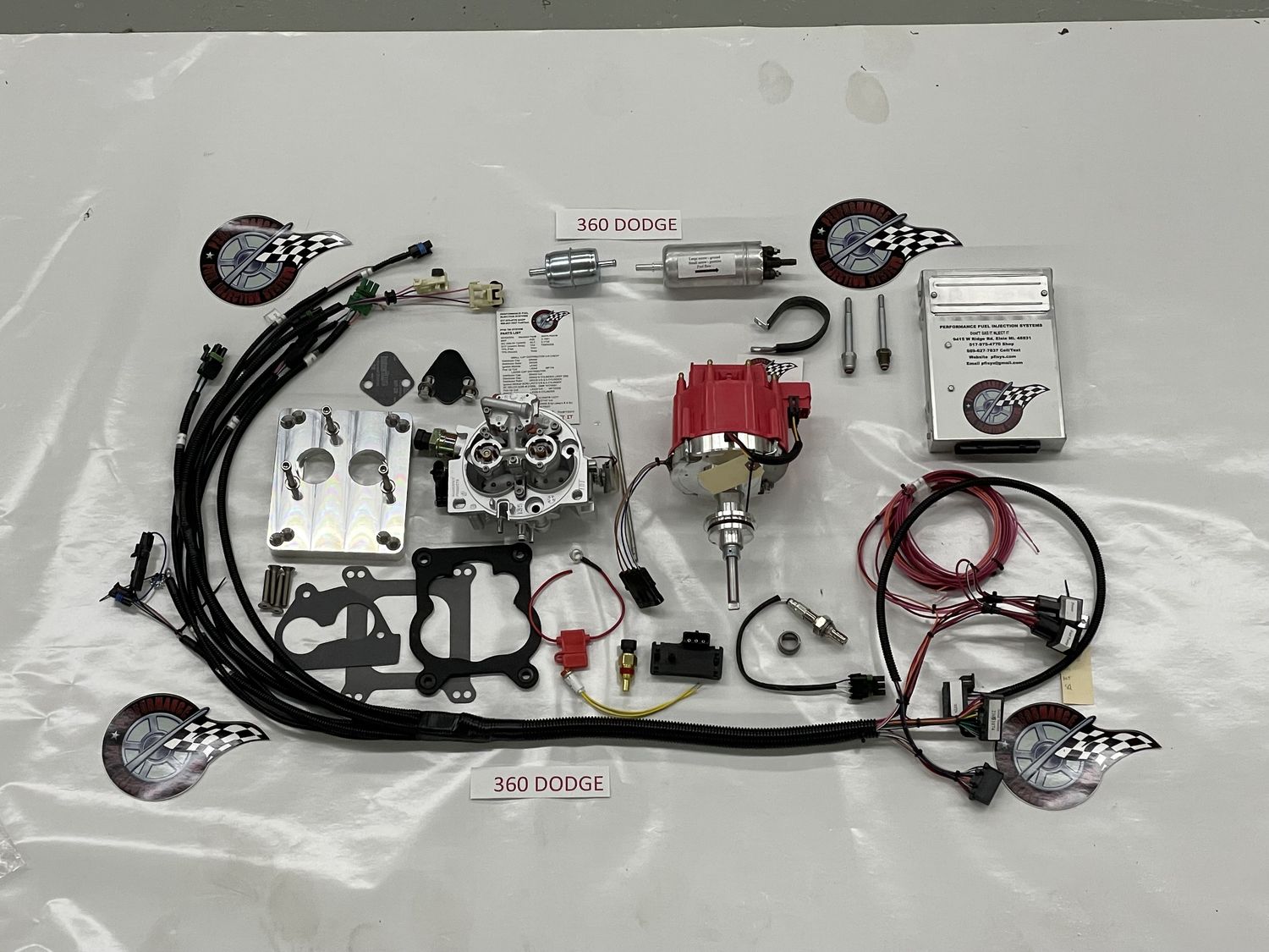 Complete TBI Conversion Kit for 360 CI Dodge