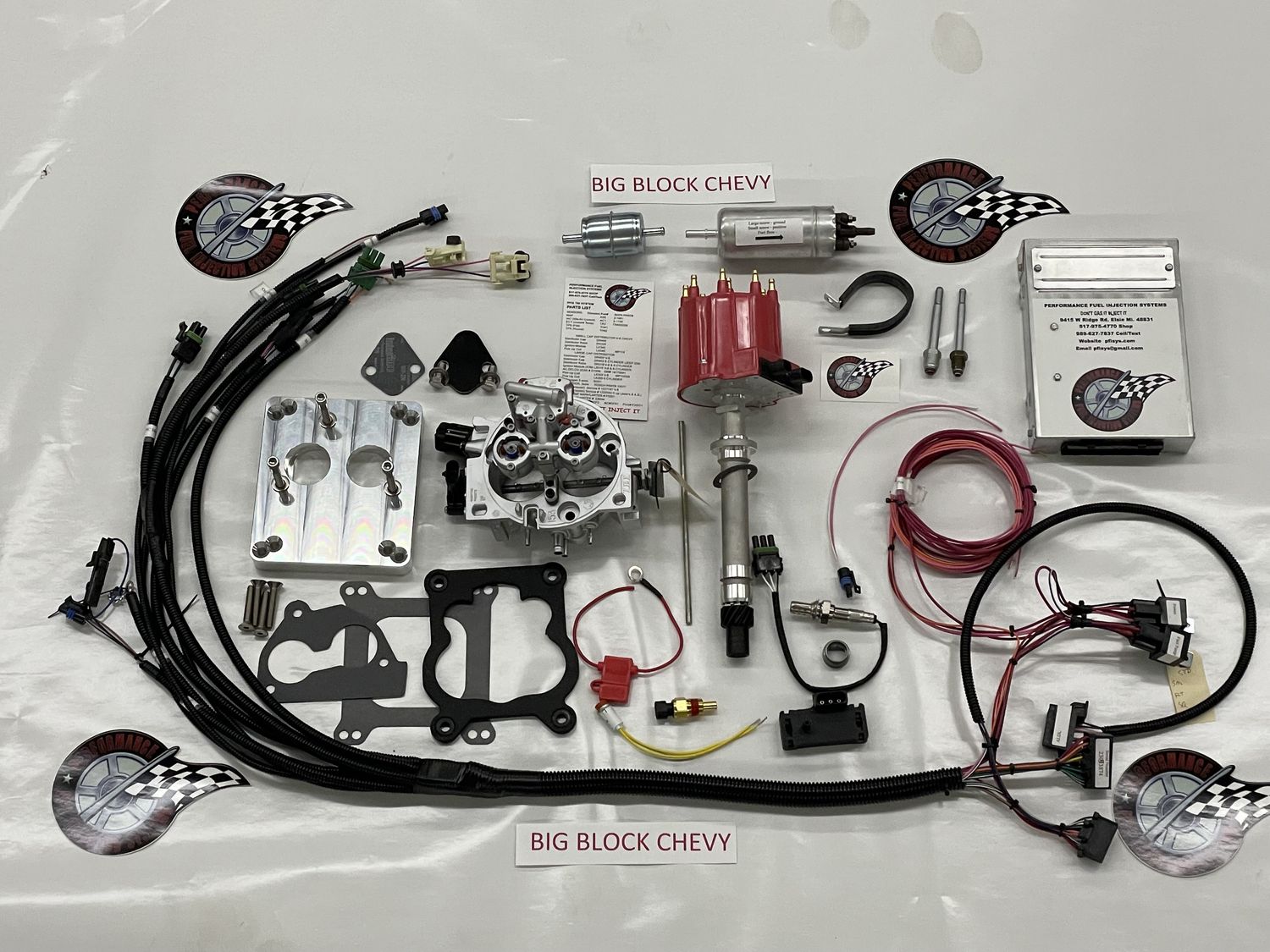 Complete TBI Conversion Kit for 396 CI