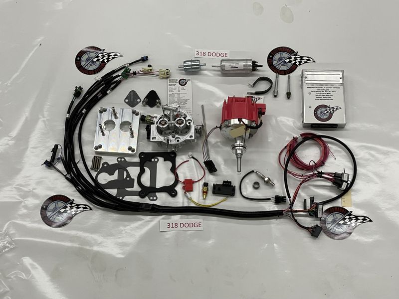 Complete TBI Conversion Kit for 318 CI Dodge