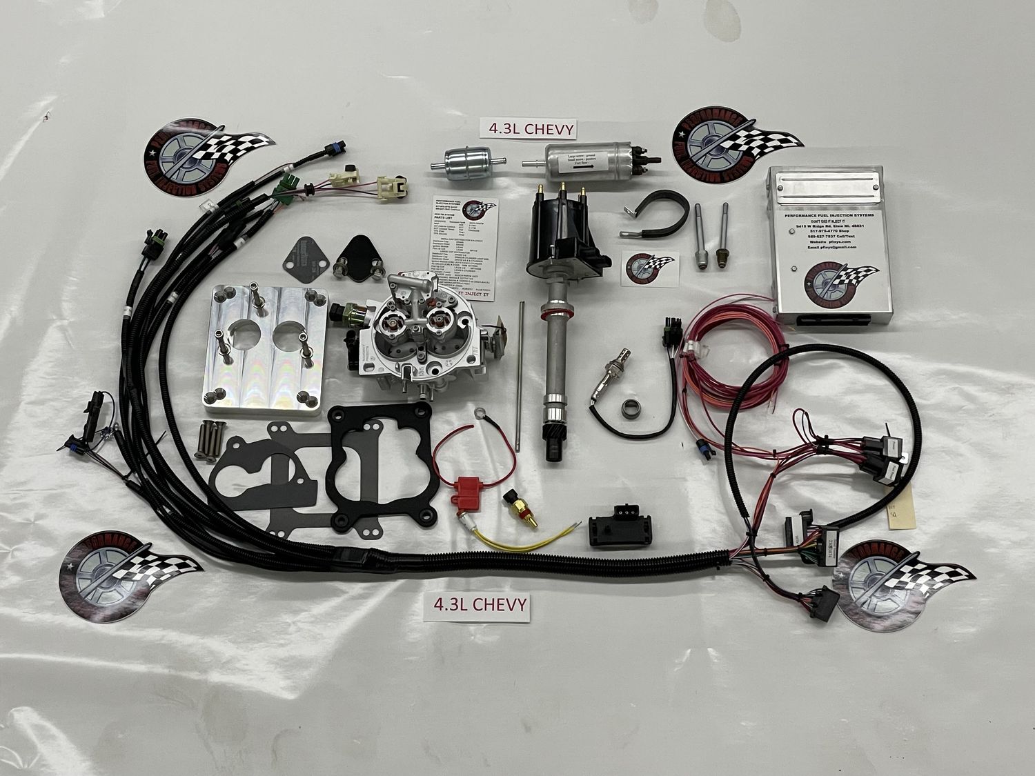 Complete TBI Conversion Kit for 4.3L
