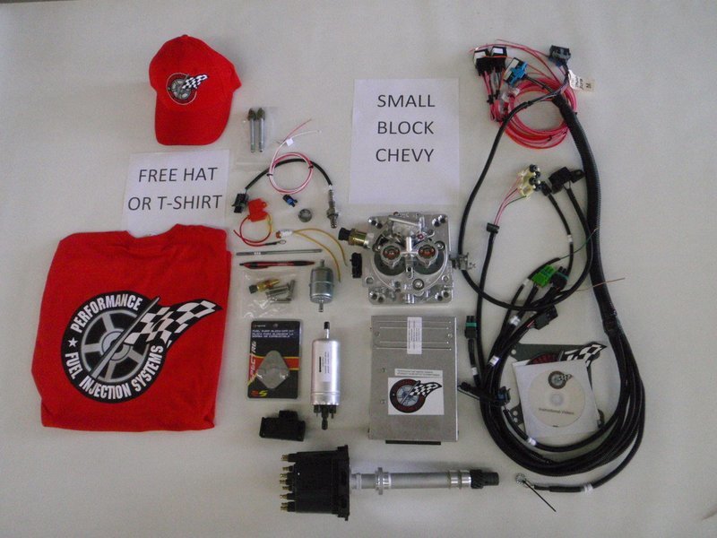 Complete TBI Conversion Kit for Stock Chevy 305 5.0L