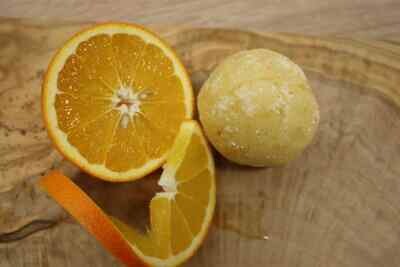 Orangen Badebombe
