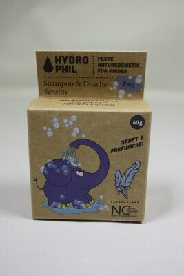 Festes 2in1 Shampoo & Dusche für Kinder - Elefant Sensitiv