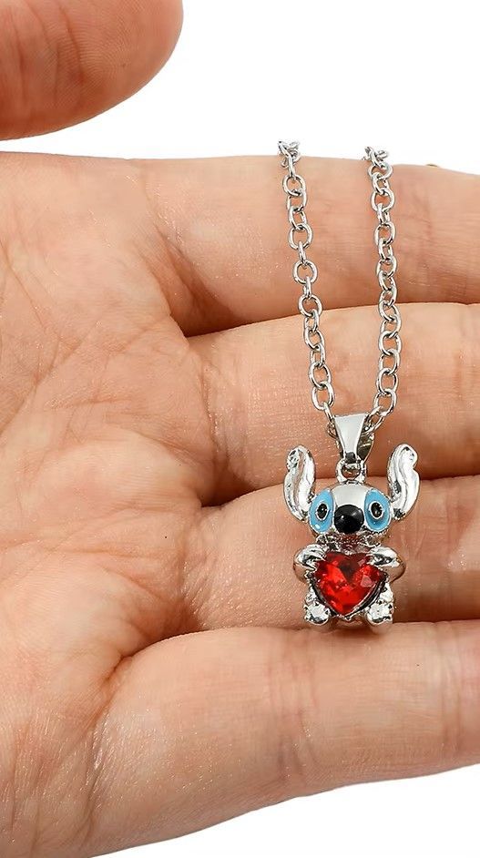 Stitch Anhänger mit 600 mm Kette
