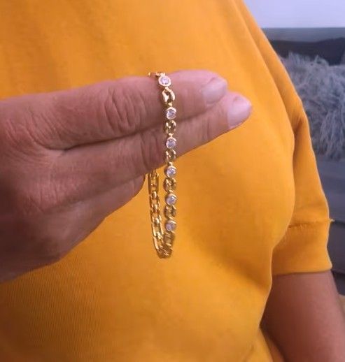 Armband Gelb Gold Vergoldung