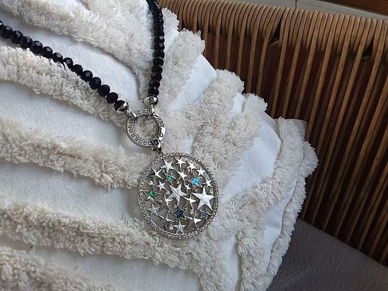 Toller großer Anhänger mit Sternen und Abalone Muschel