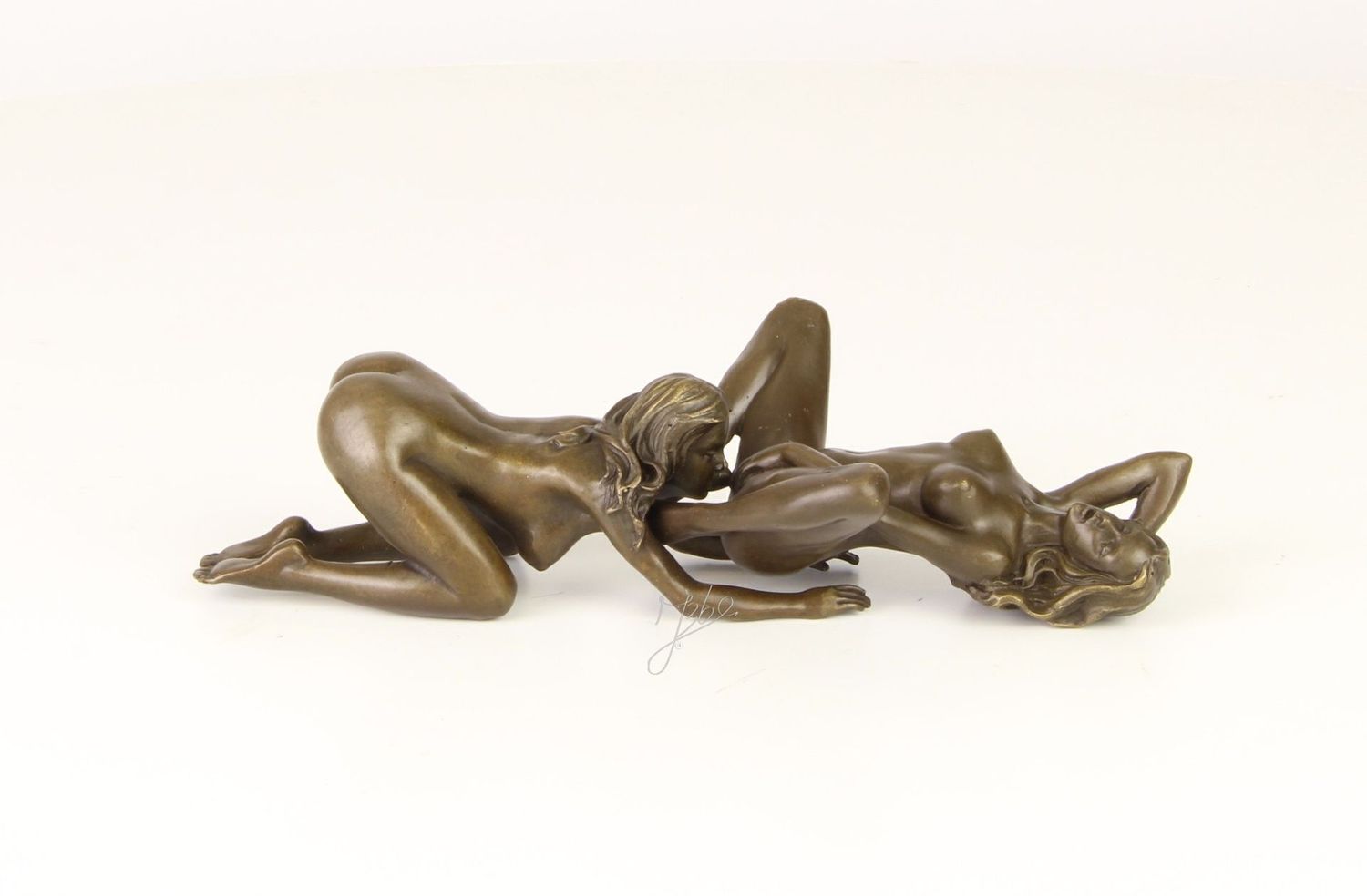 Erotische Bronzefigur, weiblicher Akt, Erotikfigur, Nacktfigur Erotische Bronzefigur, weiblicher Akt, Erotikfigur, Nacktfigur