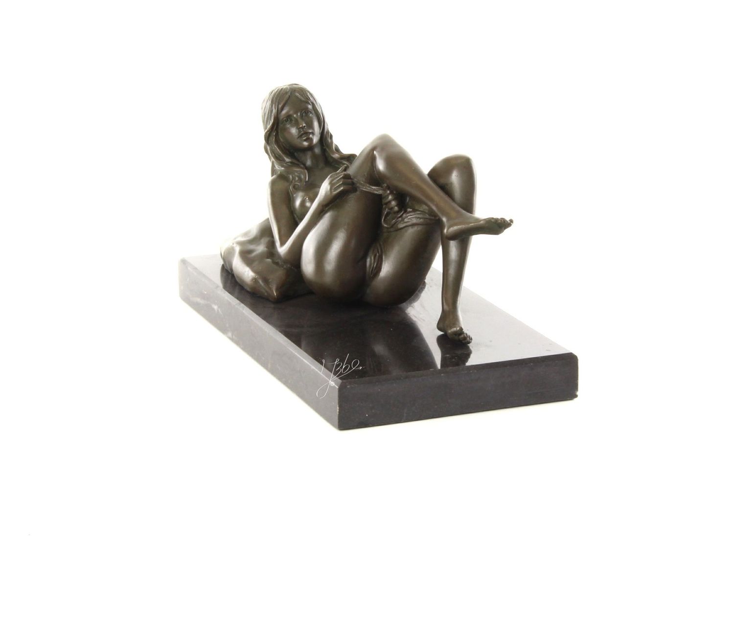 Erotische Bronzefigur, Sinnlichkeit, weiblicher Akt, Erotikfigur, Nacktfigur Erotische Bronzefigur, Sinnlichkeit, weiblicher Akt, Erotikfigur, Nacktfigur