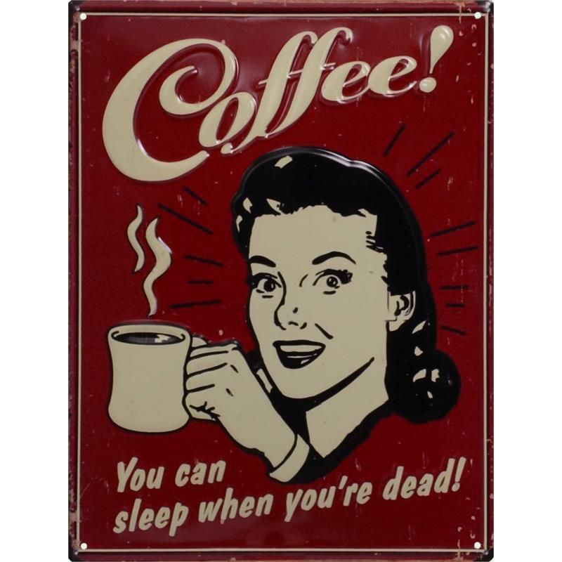 Blech / Tin Deko Schild