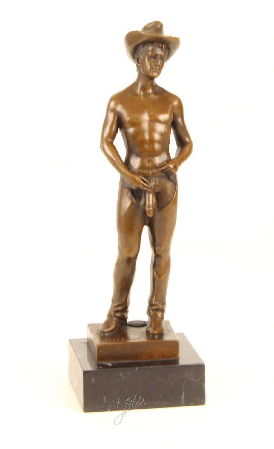 Männlicher Akt, Phallus, Gay, Erotik, Bronze Figur Männlicher Akt, Phallus, Gay, Erotik, Bronze Figur