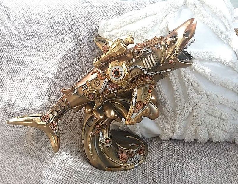 XXL Steampunk Hai