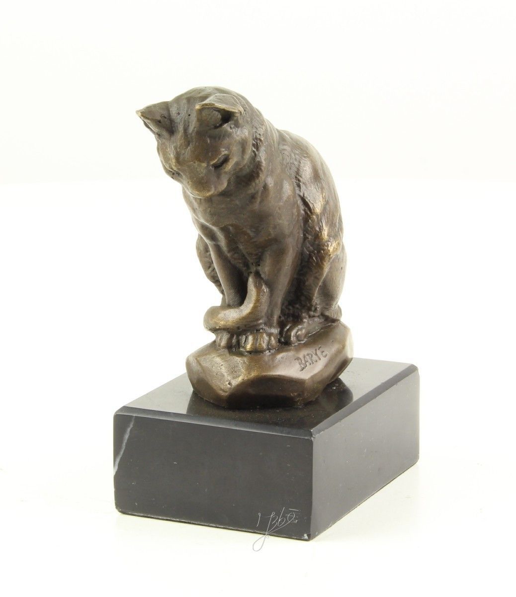 Bronzefigur Katze, Mieze, Miezekatze Bronzefigur Katze, Mieze, Miezekatze