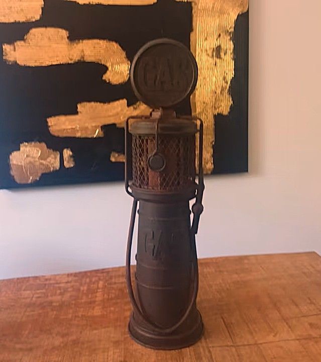 Ein Modell einer Zapfsäule aus Blech,handgefertigt, Tanken,Gas Ein Modell einer Zapfsäule aus Blech,handgefertigt, Tanken,Gas