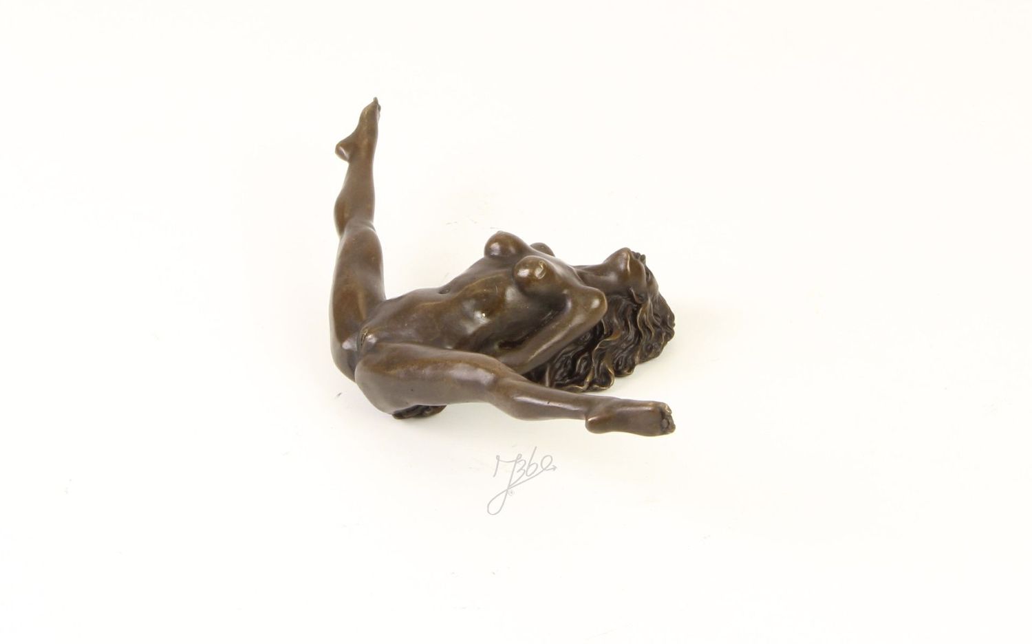 Erotische Bronzefigur, weiblicher Akt, Erotikfigur, Sinnlichkeit Erotische Bronzefigur, weiblicher Akt, Erotikfigur, Sinnlichkeit