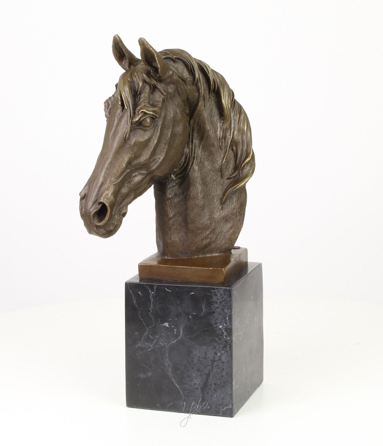 XXL Bronze Pferdkopf / Horse , Bronzefigur, Tierfigur, Tier, Statue Deko XXL Bronze Pferdkopf / Horse , Bronzefigur, Tierfigur, Tier, Statue Deko