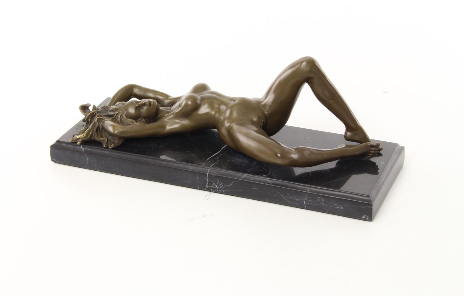 Erotische Bronzefigur, weiblicher Akt, Erotikfigur, Sinnlichkeit Erotische Bronzefigur, weiblicher Akt, Erotikfigur, Sinnlichkeit