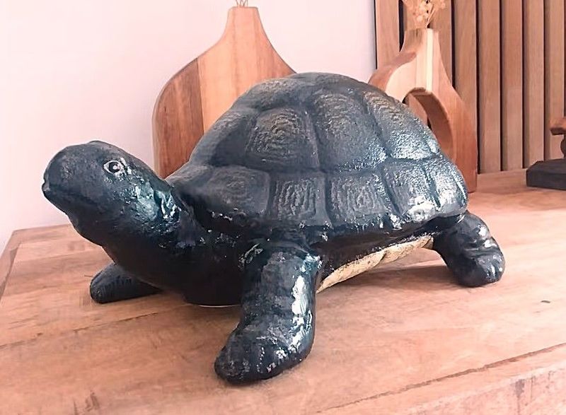 Tolle Schildkröte aus massiven schweren Gusseisen Tolle Schildkröte aus massiven schweren Gusseisen