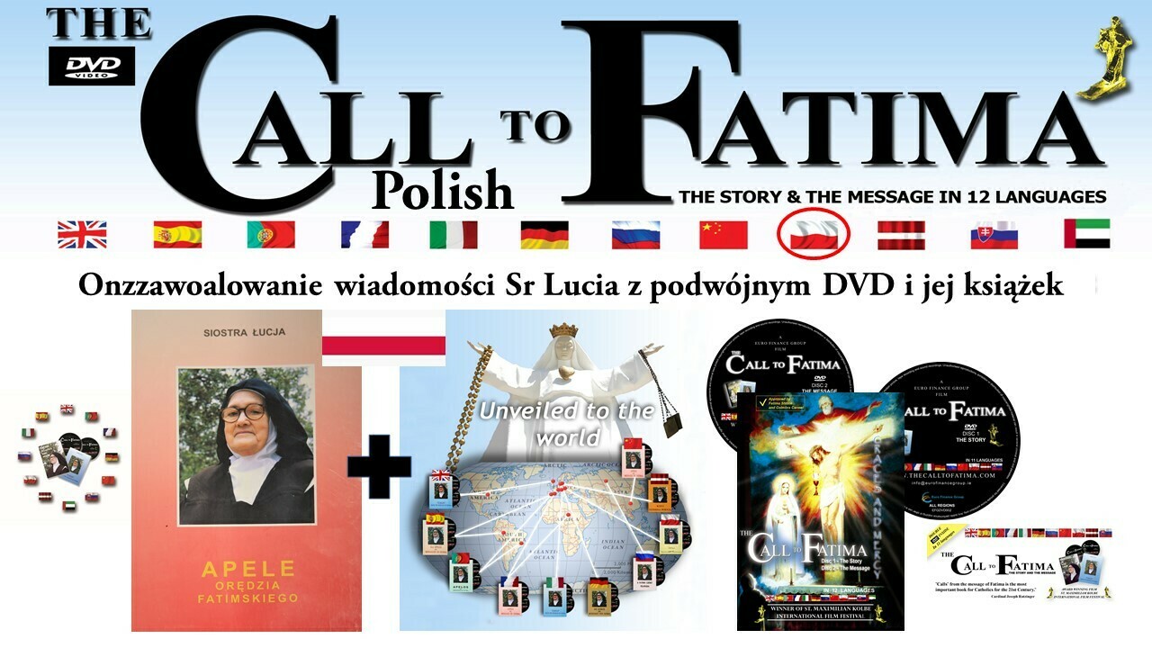 Apele Orédzia Fatimskiego + 2 DVDs "Apel z Fatimy"