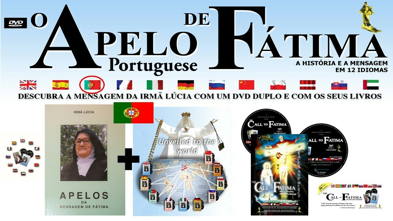 Apelos Da Mensagem De Fátima (Livro Da Irmá Lúcia De Fatima) con Duplo DVD "O Apelo de Fátima"