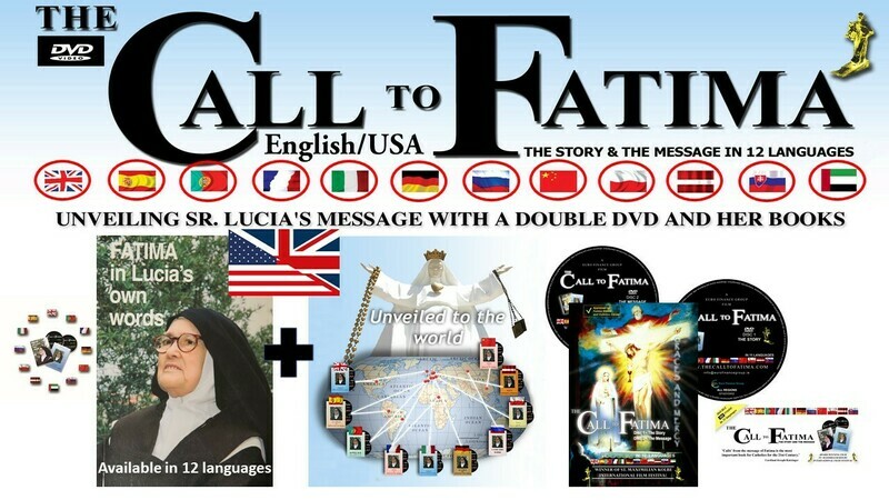 Fatima in Lucia&#39;s own words + 2 All Region DVDs &quot;The Call to Fatima&quot; (Special ENGLISH edition)