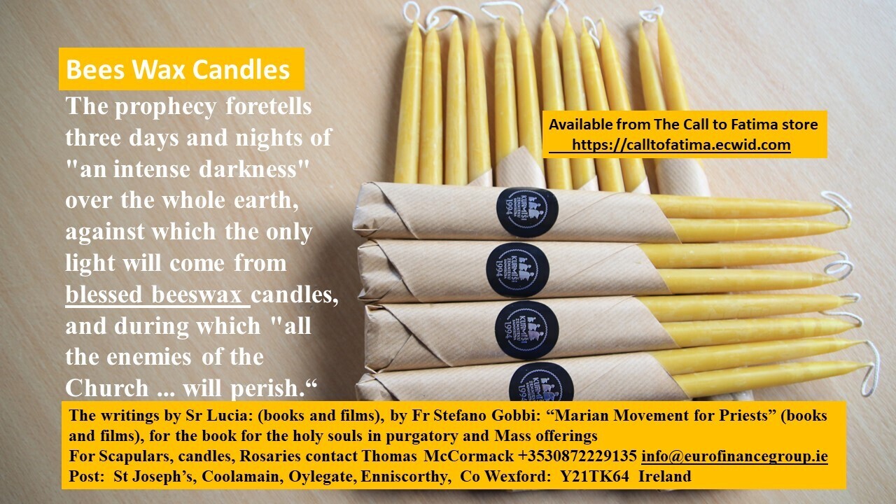 Pure Bees Waxed Candles
