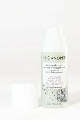 Crème De Nuit Aux Actifs Oxygénants LA CANOPEE
