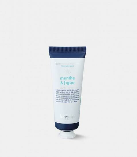 Lotion Mains Hydratante Menthe & Figue KERZON