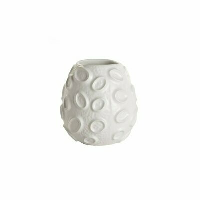 Vase blanc LOOPS MM ASIATIDES