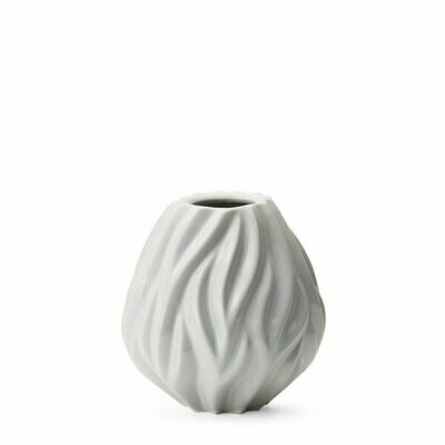 Vase flame blanc 15cm MORSO