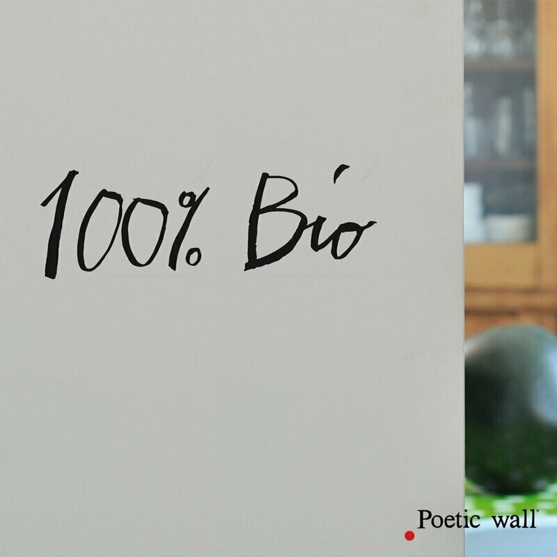Stickers 100% Bio Blanc POETIC WALL