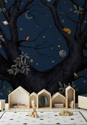 Panoramique Arbracadabra Nuit ISIDORE LEROY