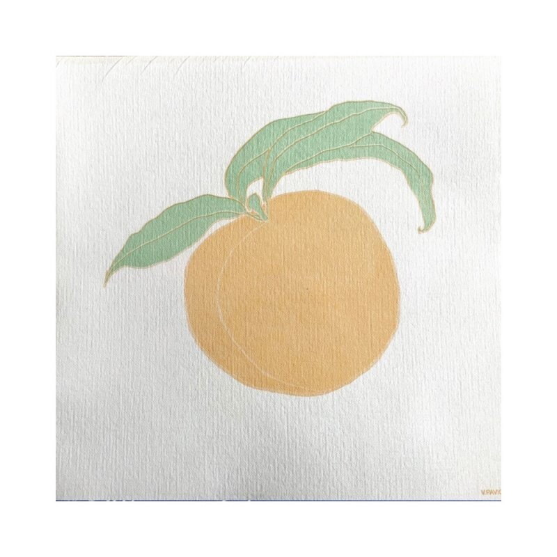 Serviette 25x25 Pêche Françoise Paviot