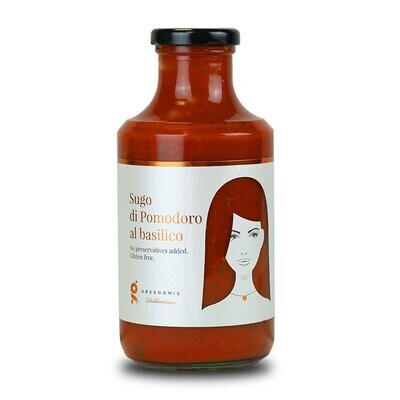 Sauce Good Hair Day Tomate Basilic GREENOMIC