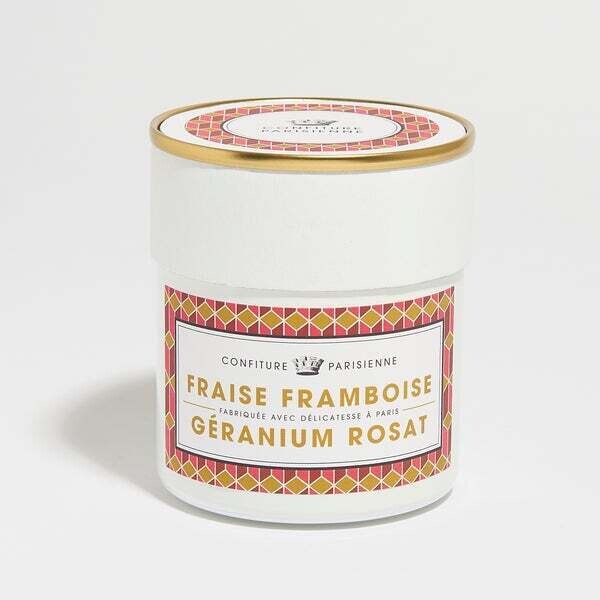 Fraise Framboise Géranium CONFITURE PARISIENNE