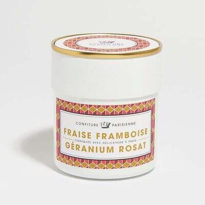 Fraise Framboise Géranium CONFITURE PARISIENNE