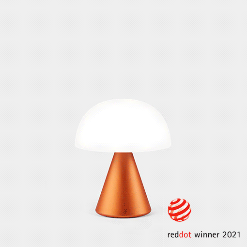 Mina M Orange Lampe LED LEXON