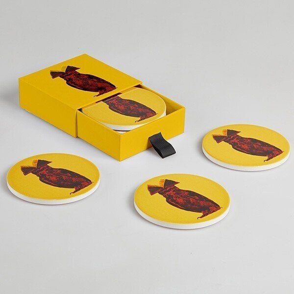 Set de 4 Dessous de verre HIBOOK GANGZAI