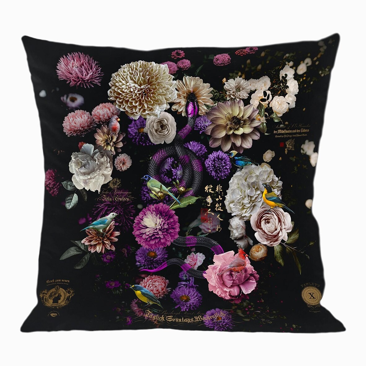 Housse de coussin Paradise Lost LA LIGNE 29, Taille: 40x40