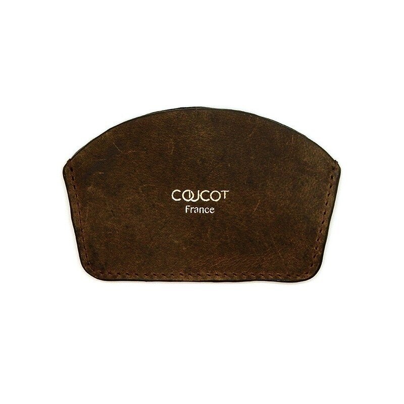 Etui POINT AMERICAIN CAVALERA COUCOT, Couleur: Marron