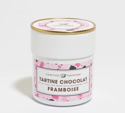 Tartine Framboise Chocolat CONFITURE PARISIENNE