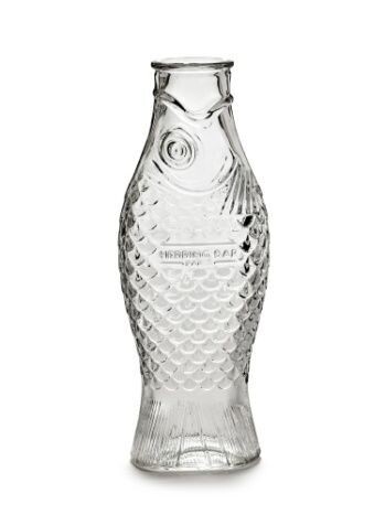 Bouteille transparente Fish&Fish SERAX, Couleur: Transparent