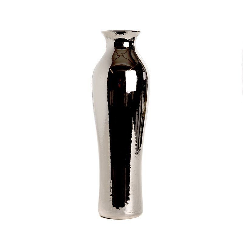 Vase meiping argenté ASIATIDES