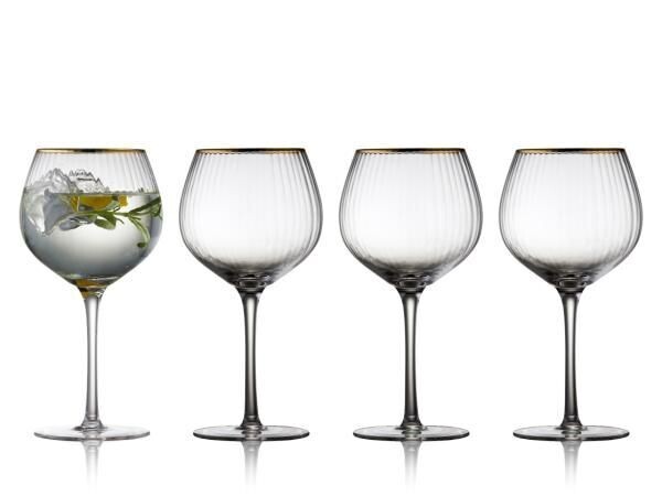 Coffret 4 verres à gin LYNGBY GLASS