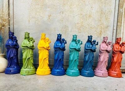 Statuette Notre Dame de la Garde J'AI VU LA VIERGE Statuette Notre Dame de la Garde J'AI VU LA VIERGE